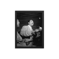 Machito framed print on a plain backdrop in size 12"x16".