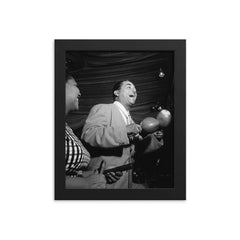 Machito framed print on a plain backdrop in size 8"x10".