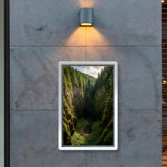 Macocha Abyss Moravian Karst Czech Republic poster 2