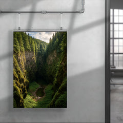 Macocha Abyss Moravian Karst Czech Republic poster 4