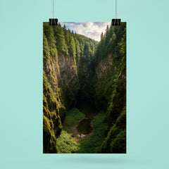 Macocha Abyss Moravian Karst Czech Republic poster 6