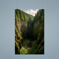 Macocha Abyss Moravian Karst Czech Republic poster 9