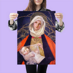 Madonna and Child by Marianne Stokes, 1908 poster 3