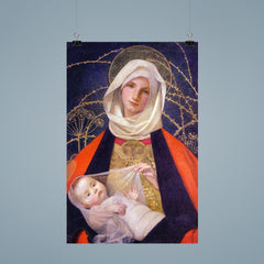 Madonna and Child by Marianne Stokes, 1908 poster 9
