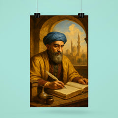 Maimonides in Cairo physician study poster 6