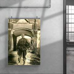 Major Dick Winters, Commander of the 506th Parachute Infantry Regiment, 101st Airborne Division, Holland, 1944 poster 4