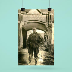 Major Dick Winters, Commander of the 506th Parachute Infantry Regiment, 101st Airborne Division, Holland, 1944 poster 6