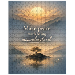 Make peace with being misunderstood jigsaw puzzle