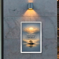 Make peace with being misunderstood poster 2
