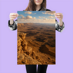 Makhtesh Ramon Crater Israel poster 3