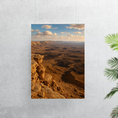 Makhtesh Ramon Crater Israel poster 7