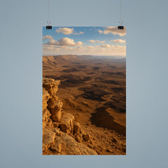 Makhtesh Ramon Crater Israel poster 9