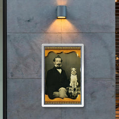 Man and Man's Best Friend, 1856 poster 2