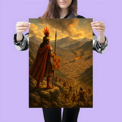 Manco Inca's siege of Cusco from mountain heights poster 3