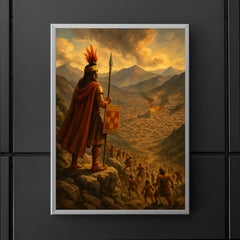Manco Inca's siege of Cusco from mountain heights poster 5