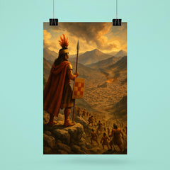 Manco Inca's siege of Cusco from mountain heights poster 6
