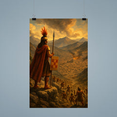 Manco Inca's siege of Cusco from mountain heights poster 9