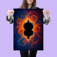 Mandelbrot set poster 3