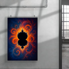 Mandelbrot set poster 4