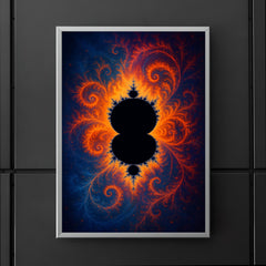 Mandelbrot set poster 5