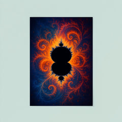 Mandelbrot set poster 8