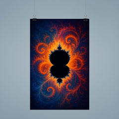 Mandelbrot set poster 9