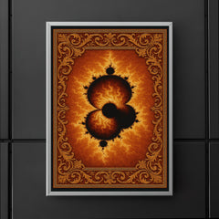 Mandelbrot set rendered as imperial tapestry poster 5