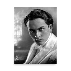 Manly P Hall poster on a plain backdrop in size 18"x24".