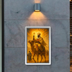 Mansa Musa desert caravan radiance poster 2