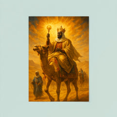 Mansa Musa desert caravan radiance poster 8