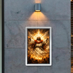 Mansur al Hallaj in luminous defiance poster 2