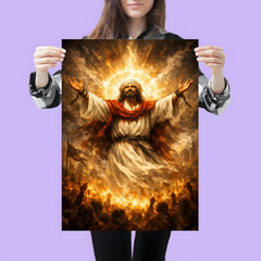 Mansur al Hallaj in luminous defiance poster 3