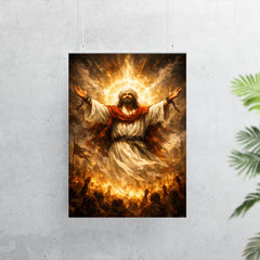 Mansur al Hallaj in luminous defiance poster 7