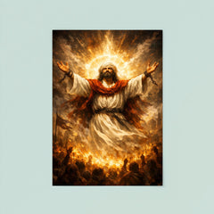 Mansur al Hallaj in luminous defiance poster 8