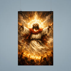 Mansur al Hallaj in luminous defiance poster 9