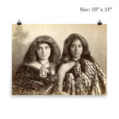 Maori Women from New Zealand, 1902 poster 5