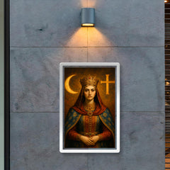 Mara Branković between crescent and cross poster 2