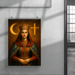 Mara Branković between crescent and cross poster 4