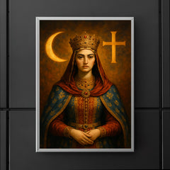 Mara Branković between crescent and cross poster 5