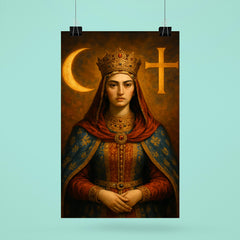 Mara Branković between crescent and cross poster 6