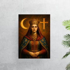Mara Branković between crescent and cross poster 7