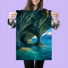 Marble Caves Cuevas de Mármol Chile poster 3