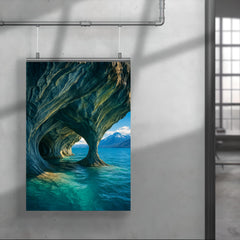 Marble Caves Cuevas de Mármol Chile poster 4