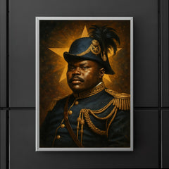 Marcus Garvey black star grandeur portrait poster 5