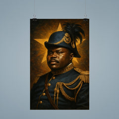 Marcus Garvey black star grandeur portrait poster 9