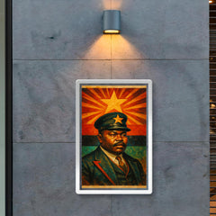 Marcus Garvey black star vision portrait poster 2
