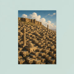Mardin Old City Turkey poster 8