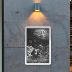 Marduk Slaying Tiamat by Gustave Doré poster 2