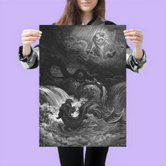 Marduk Slaying Tiamat by Gustave Doré poster 3