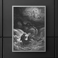 Marduk Slaying Tiamat by Gustave Doré poster 5